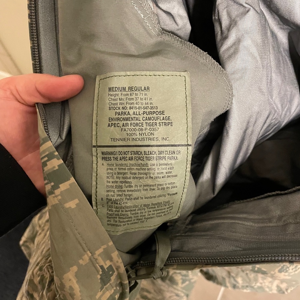 ABU pattern gortex jacket - Picture 2 of 2